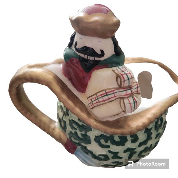 Vintage Made for Avon 2001 Christmas St Nicholas Creamer Gift Box Sugar Bowl - Picture 7 of 10